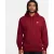 Nike Heren Club Fleece Pullover Hoodie (Donkerrood)