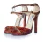 Jimmy Choo Python sandaal in oranje en roze