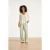 Smashed Lemon Gebroken wit blouse met kant en fijne details |
