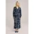 We Fashion Dress Mid Length Navy Blue