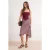 TRENDYOLMİLLA Dames Meerkleurig Effen Midi Asymmetrisch Rokken