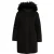Dreimaster Winter parka Dames zwart