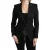 Dolce & Gabbana Vrouwen Zwart Brokaat Single Breasted Blazer Jasje