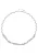 faina Ketting  zilver / transparant