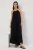 TRENDYOLMİLLA Dames Zwart Effen Maxi Mouwloos Casual A-lijn Jurken