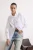 TRENDYOLMİLLA Dames Wit Effen Lang Oversized Overhemden