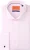 Suitable Overhemd Dubbel Manchet Roze
