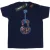 Li-cense Disney heren coco gitaar patroon t-shirt