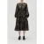 Stine Goya Waist Tie Ruffle Midi Dress Magnolia Garden