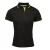 Premier Dames/dames Contrast Coolchecker Poloshirt (Zwart/Kalk)