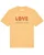 Watapparel Shirt ‘ Love always wins ‘  lichtgeel / gemengde kleuren