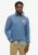 Superdry & Co Sweatshirt ‘SD&Co’  duifblauw / geel