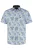 Fellows United Fellows United Overhemd Korte Mouw Circles Green Moss  4XL