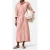 Closed Gathered Dress Washed Red