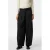 PIECES regular waist broek zwart
