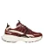 Manfield chunky leren sneakers – bordeaux