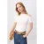 TRENDYOLMİLLA Dames Ecru Effen Kort Getailleerd Blouses