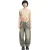 The Ragged Priest Dames Crescent Denim Wide Leg Jeans (Grijs)