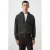 Mango Man gemêleerd sweatvest met wol – bruin