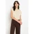 LOLALIZA top met glitters – beige