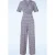 Cindy overslag jumpsuit in blauw