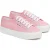 Superga Dames/Dames 2740 Lame Platform Trainers (Roze Begonia Iridescent)