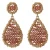 Candy Sweet Jewellery oorbellen CS24239 goudkleurig/zand