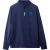 Ellesse Heren Musica Kwart Rits Lange Mouwen T-Shirt (Marineblauw)