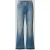 Marc Cain flared fit jeans van katoenmix in verkorte pasvorm