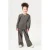 Noppies kids straight fit broek Jixian grijs
