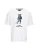 19V69 ITALIA Shirt ‘Tamaro Bear’  blauw / roestbruin / brokaat / wit