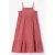 Sissy-Boy geruite maxi jurk donker oranje