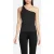 Lune Active Sienna Shape One Shoulder Top Black