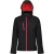 Regatta Heren Venturer 3-laags membraan Soft Shell Jas (Zwart/Rood)