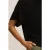 River Woods Basic Crew Neck Wide Ss Black