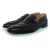 Boss Lisbon gevlochten leren loafers