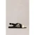 White Stuff Holly Mini Wedge Sandal Pure Black