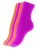 Yenita Sokken  oranje / fuchsia