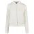 Urban Classics Dames/Dames College Sweatjack (Lichtgrijs/Wit)