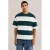 WE Fashion boxy gestreept T-shirt – donkergroen