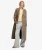 Superdry & Co Dubbelrijige Wollenmix Jas Slanke Pasvorm Brown
