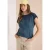 Shirt met boothals in garment-dye look