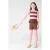 Shoeby mouwloze top gebreid bruin