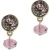 OTAZU Classic Blush Rose Earrings Pink