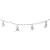 Orphelia Dames 925 Sterling Zilveren Armband – Zilver ZA-1802