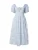 Abercrombie & Fitch Zomerjurk ‘EMERSON 2.0’  duifblauw / hemelsblauw / wit