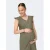 ONLY MATERNITY zwangerschaps jumpsuit broderie olijfgroen