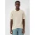 QS regular polo gebreid beige