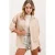 Losse Pasvorm Poplin Shirt met Pocket