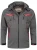 Arctic Seven Functionele jas  donkergrijs / rood